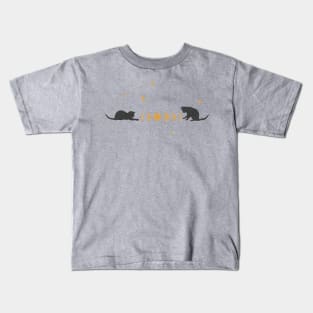 Cat and Moon #3 Kids T-Shirt